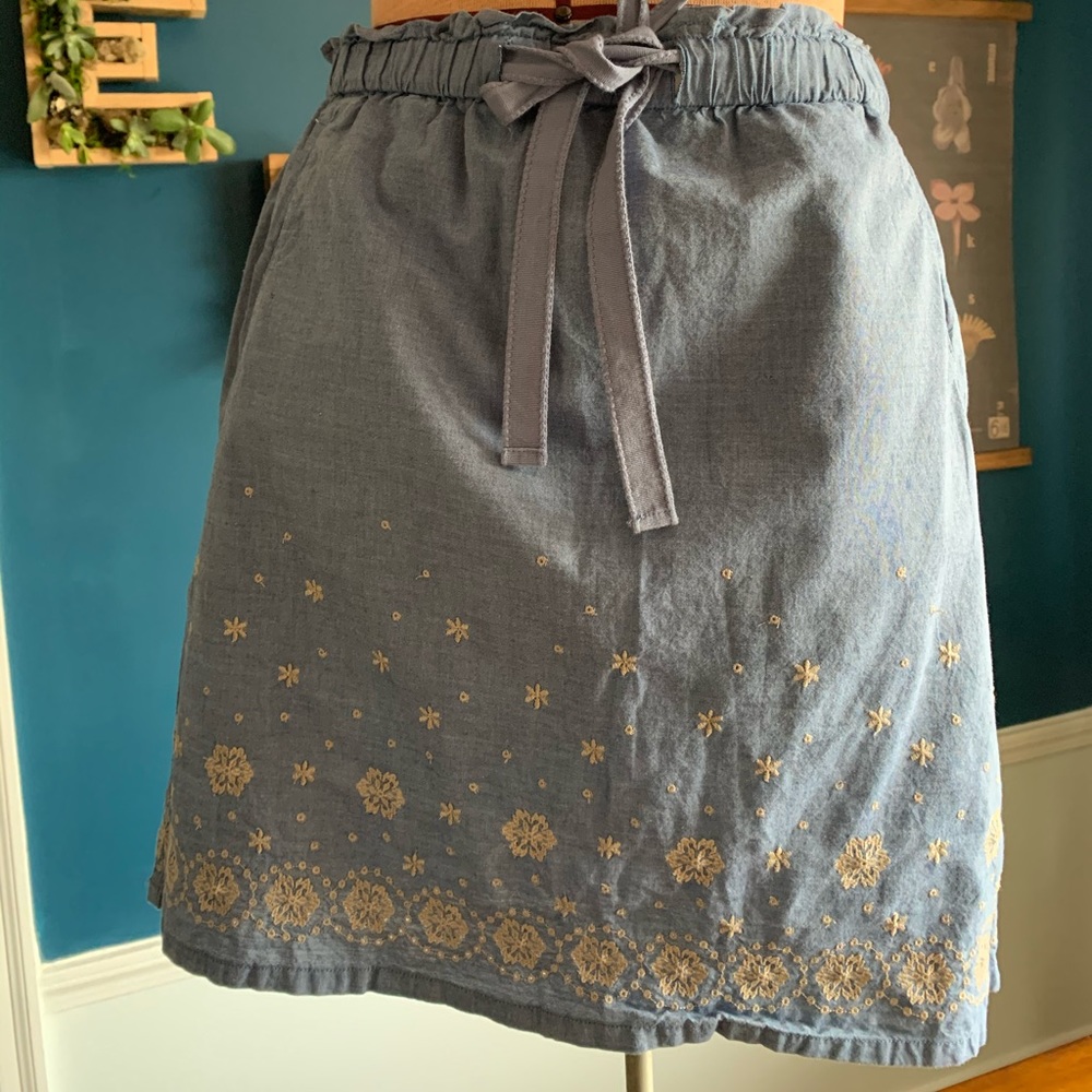 Loft skirt w/pockets